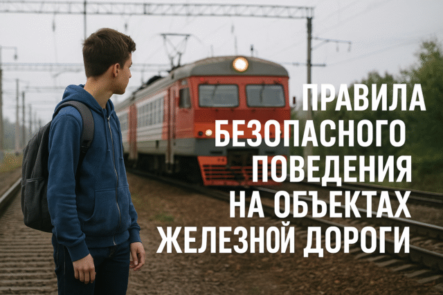 Правила безопасного поведения на объектах железной дороги
