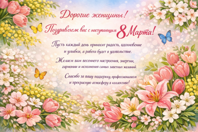 С наступающим 8 марта!
